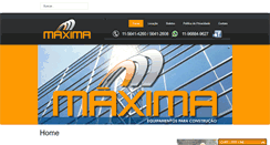 Desktop Screenshot of maximaloc.com.br